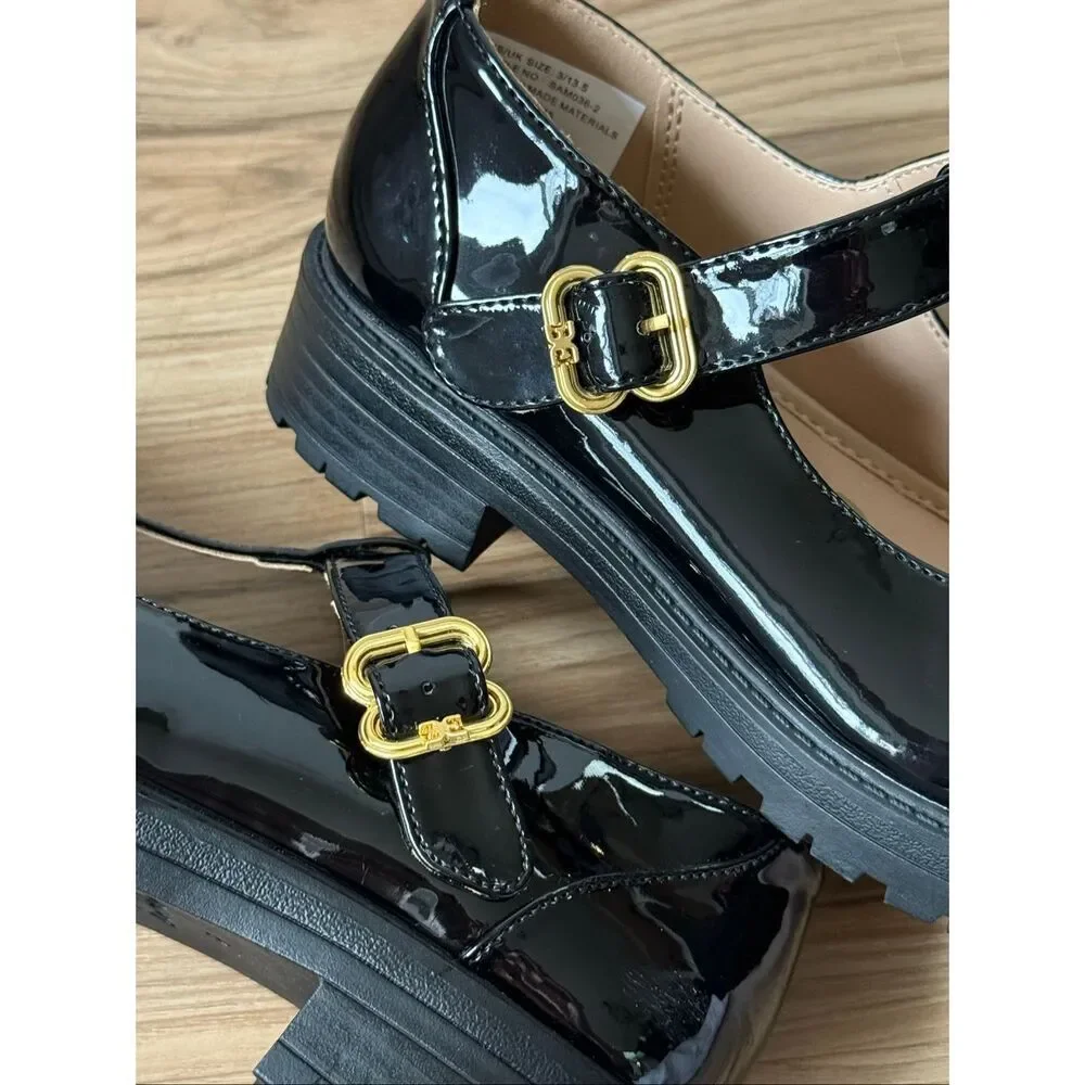 Sam Edelman Taelor T-Strap Mary Jane Shoe Kids Girls size 3